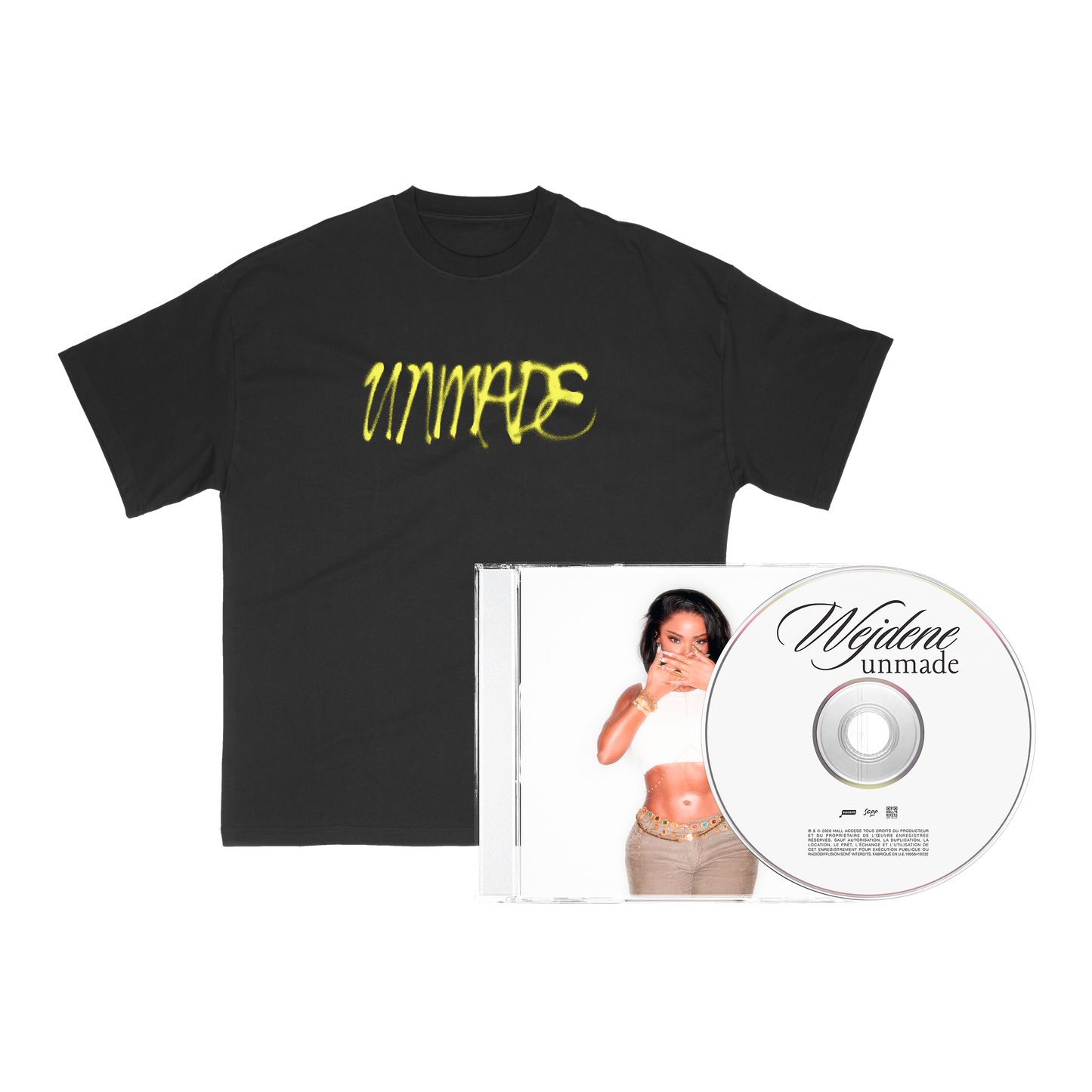 Pack CD + Tee-shirt “UNMADE: Neon”